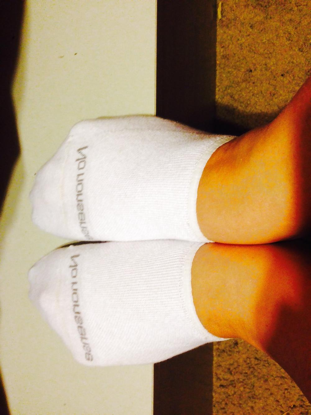 16P My fwb alyssa  socks and ass