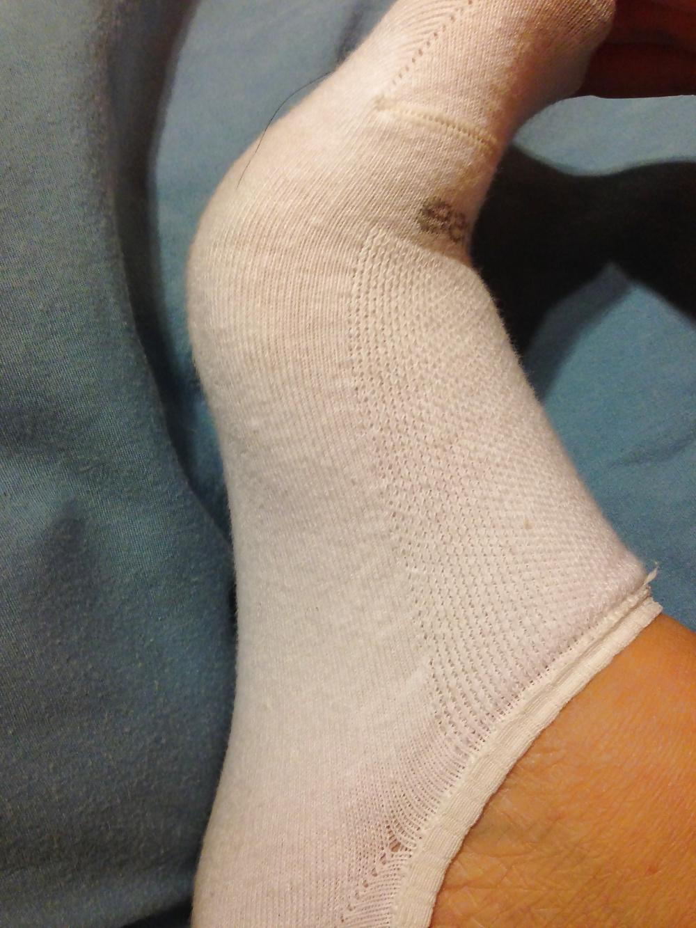 16P My fwb alyssa  socks and ass