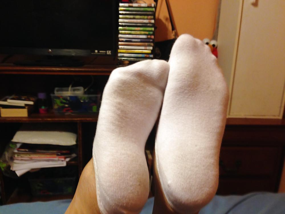 16P My fwb alyssa  socks and ass