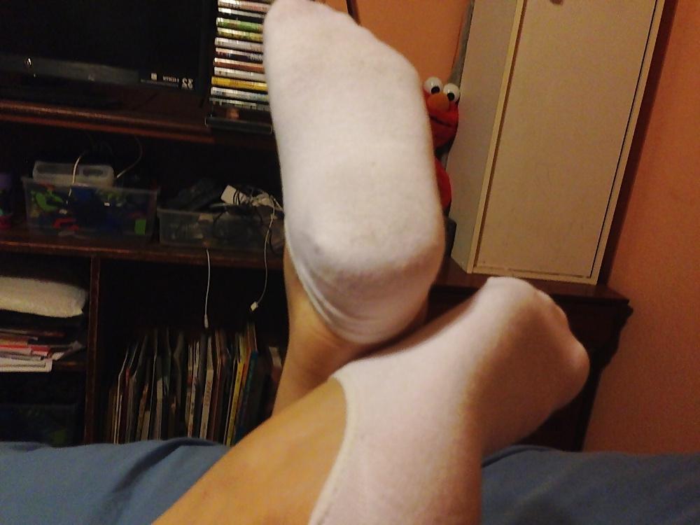 16P My fwb alyssa  socks and ass