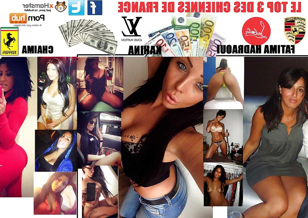 25P Fatima Hadraoui, beurette pute, corps de folie, chiennasse!