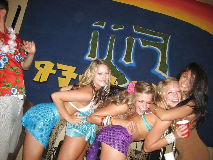 25P Sexy U of A college sorority sluts, which would you fuck?
