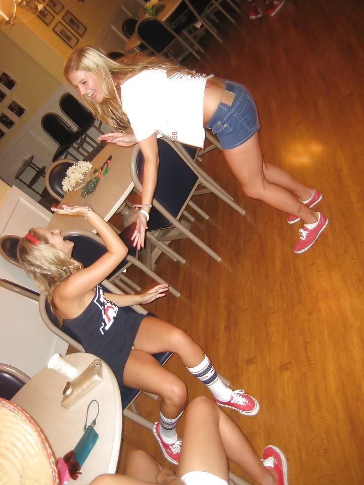 25P Sexy U of A college sorority sluts, which would you fuck?