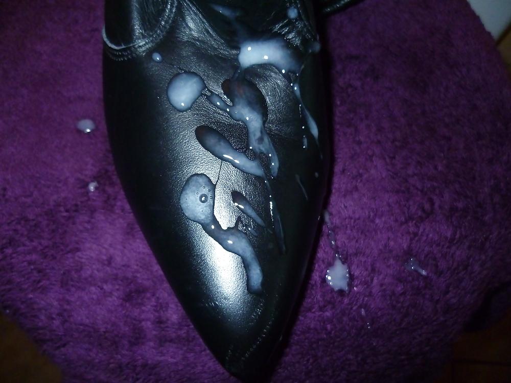 8P My black boots,thought they needed an outing.