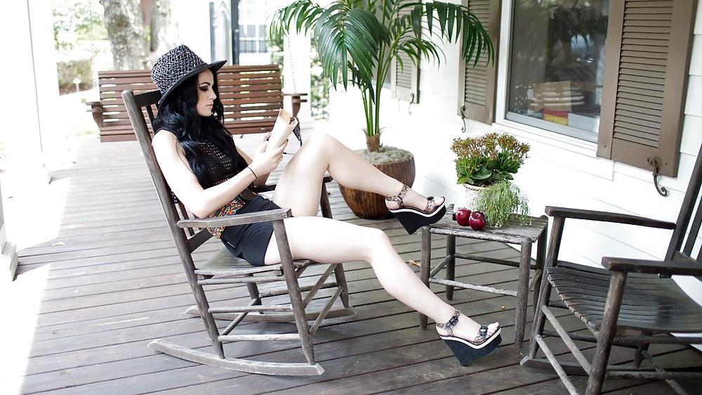 25P Paige - NXT Summer Vacation Photoshoot