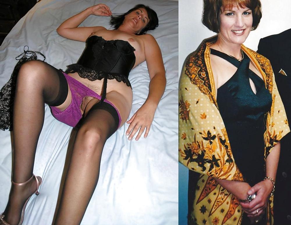 10P Dressed Undressed Milf