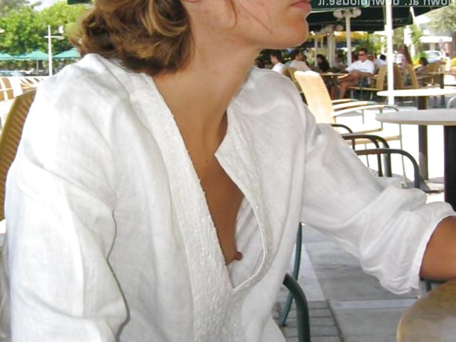 25P Crazy about down-blouse 