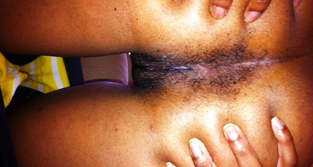 11P Ebony in panties