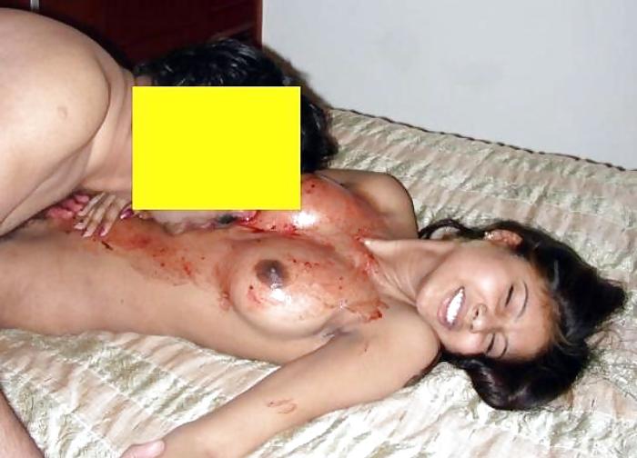 25P Indian teen with honey 2