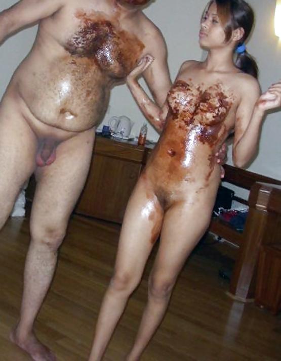 25P Indian teen with honey 2