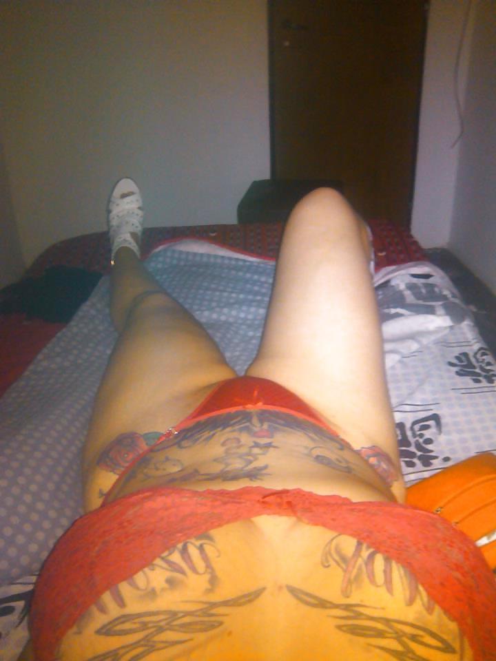 25P Sexy BBW tatooed with huge boobs from Argentina part 2