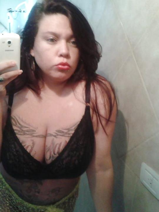 25P Sexy BBW tatooed with huge boobs from Argentina part 2