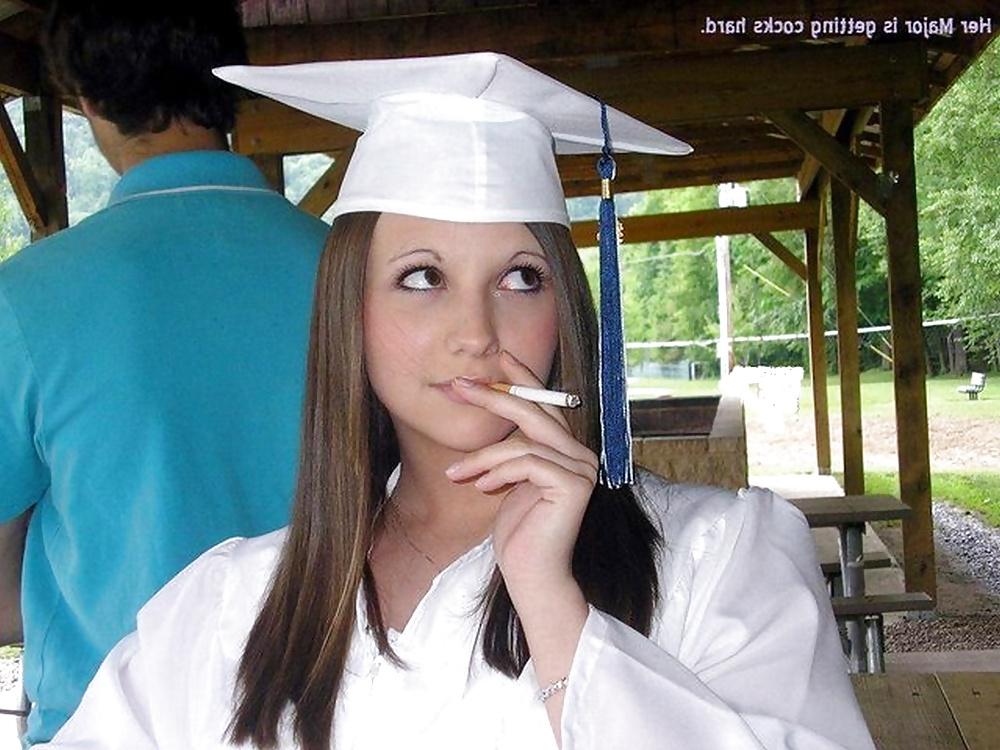 25P Women Smoking Cigarettes