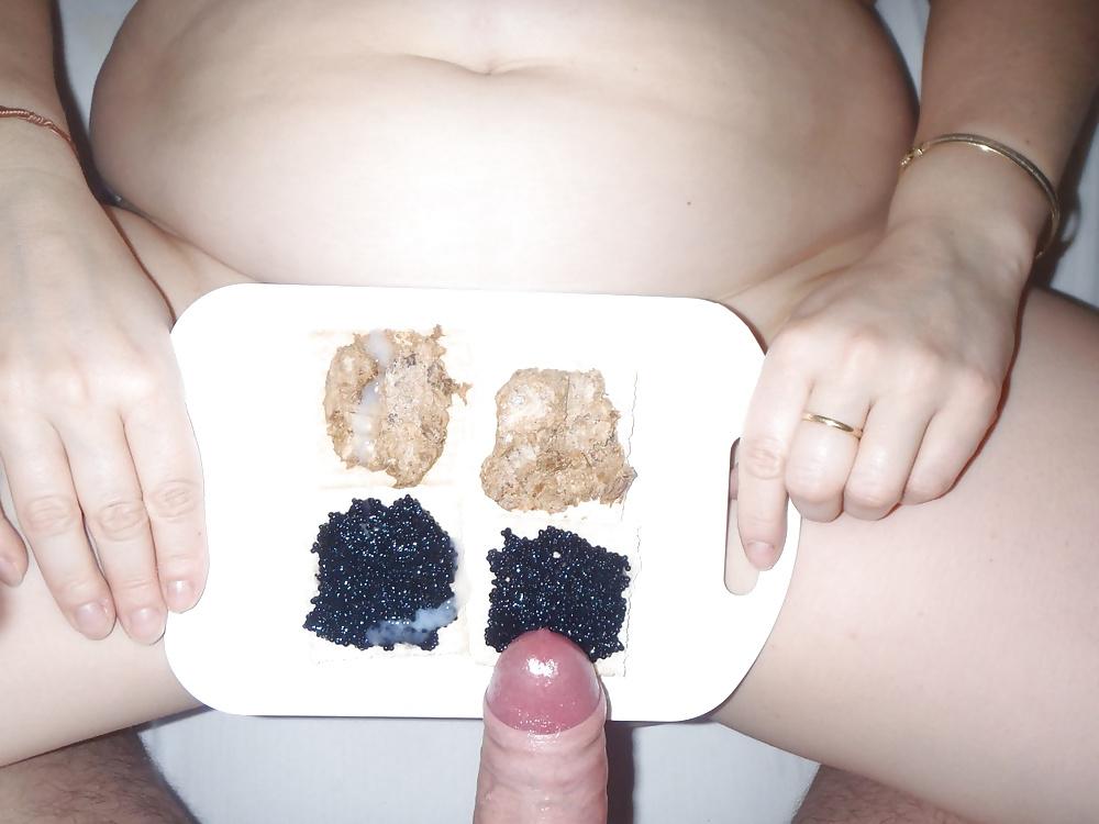 14P SLUT EATING CUM FOOD 5