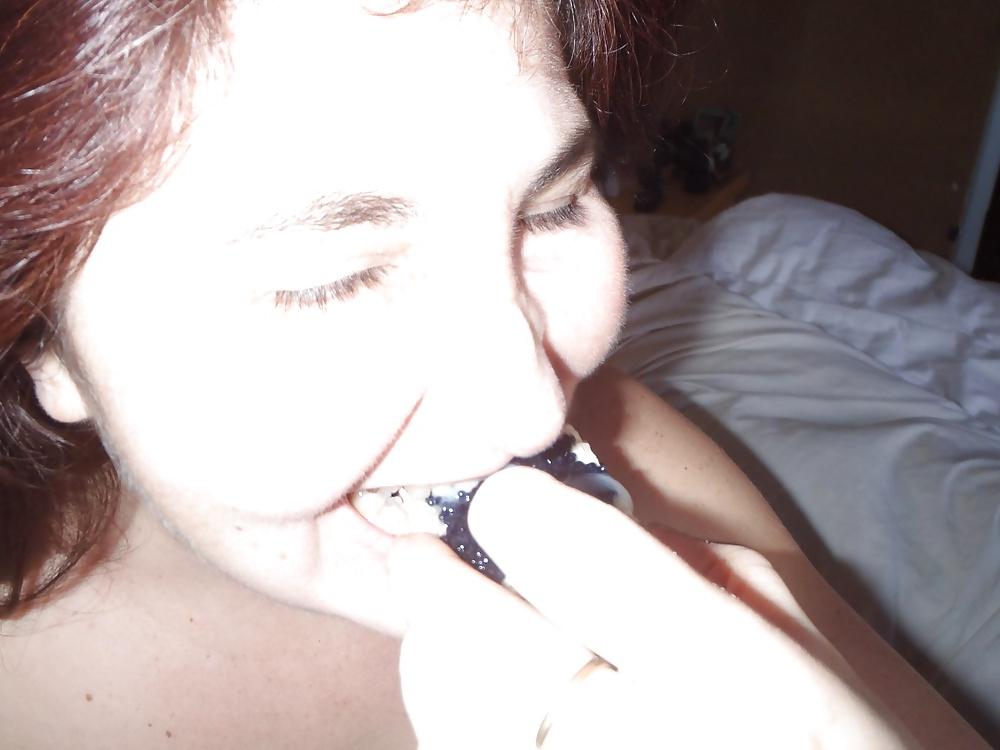 14P SLUT EATING CUM FOOD 5