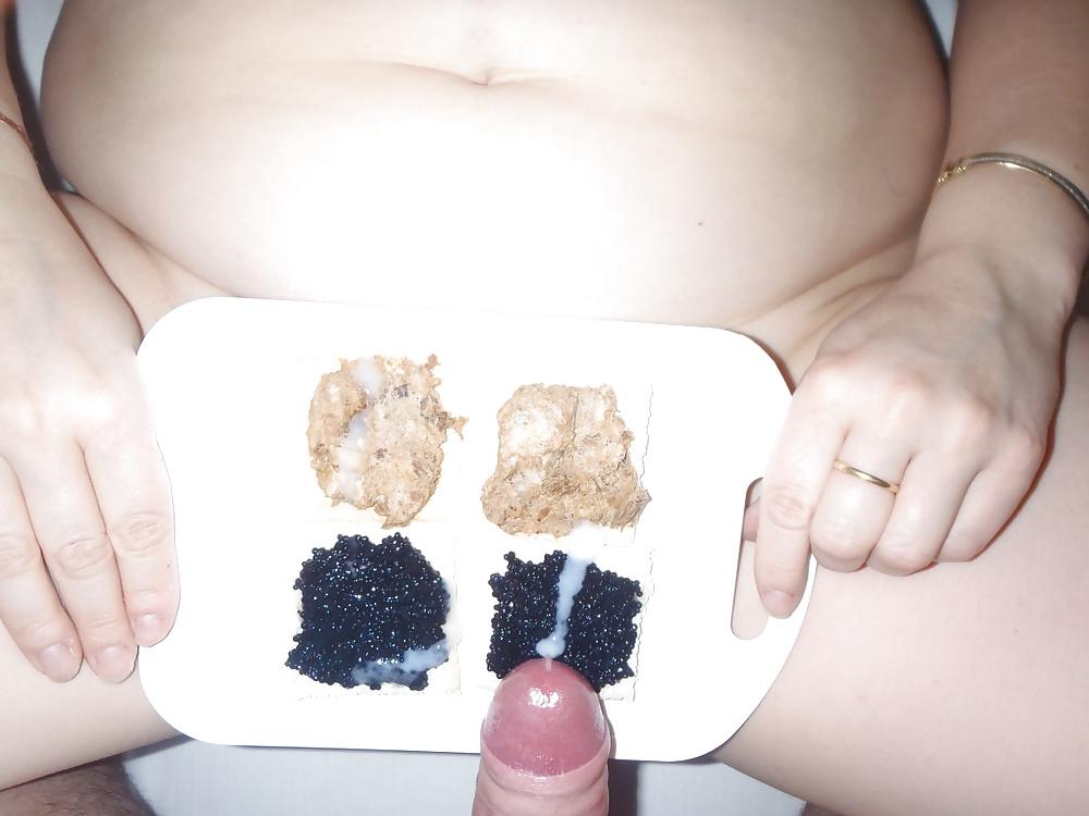 14P SLUT EATING CUM FOOD 5