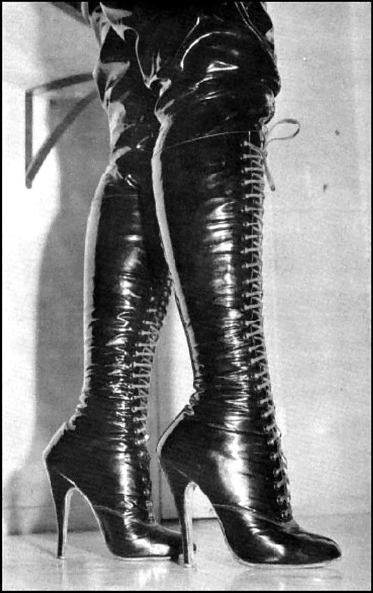 16P Here more leather and boots