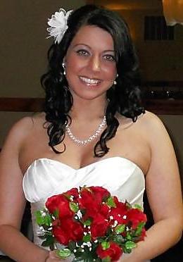 25P Exposed american bride courtney