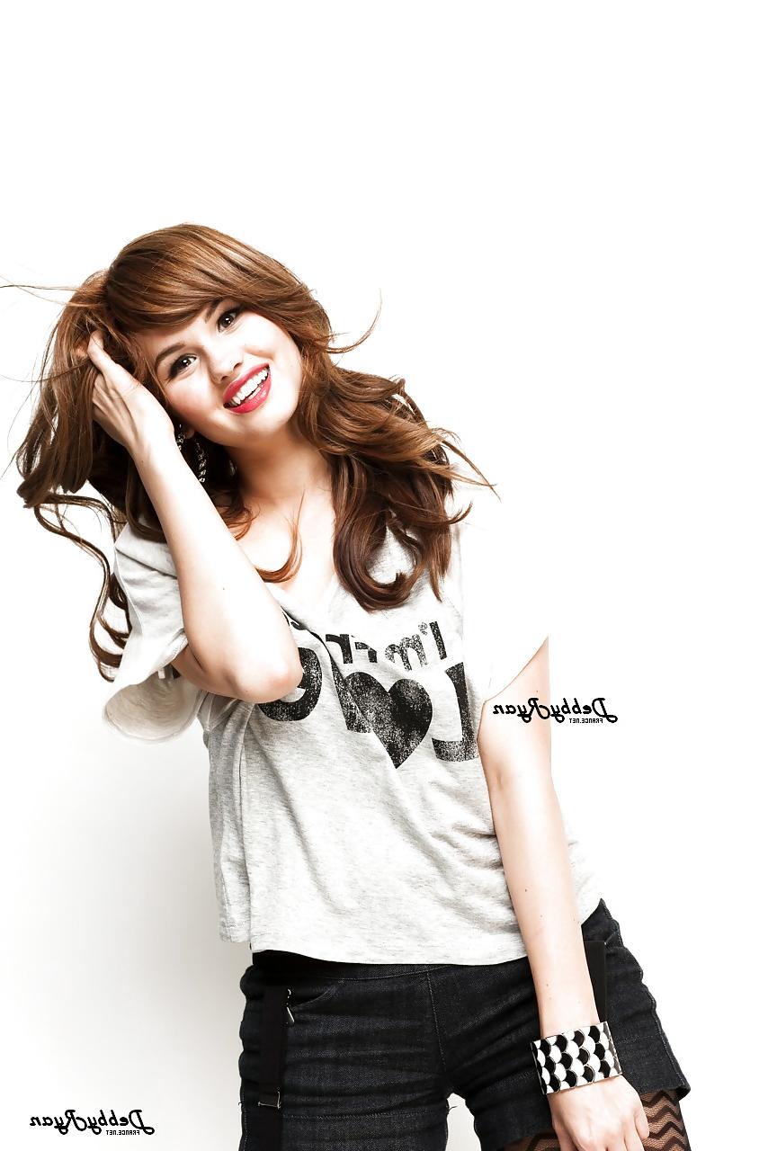 15P Debby Ryan American Cheerleader Photoshoot Sexy!!