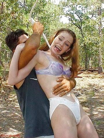 25P Babes in white panties trouble 6.