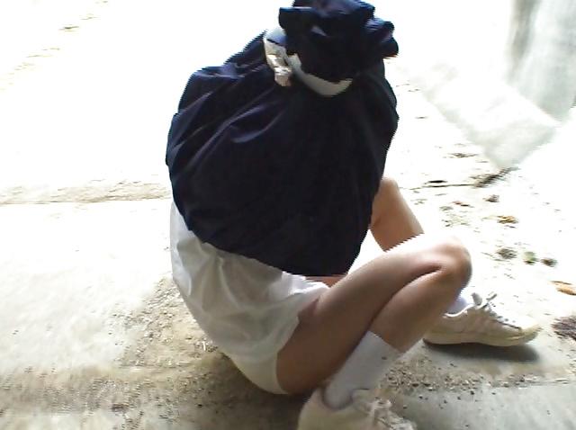 25P Babes in white panties trouble 6.