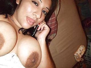 25P Big dark areolas & nipples