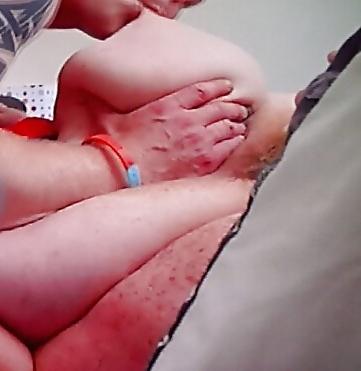 6P Massive tits mature nipples licked
