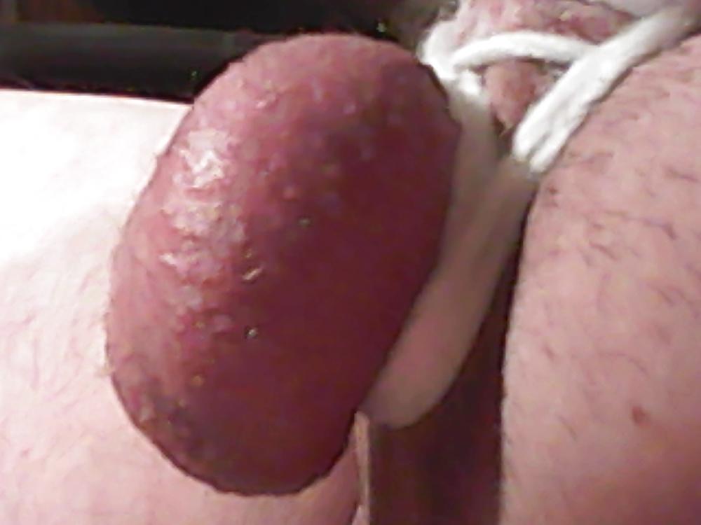 12P Eier und schwanz bondage