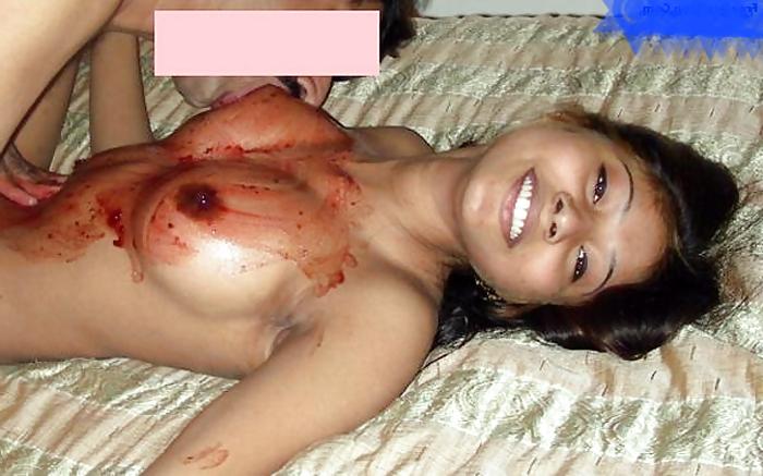 19P Indian teen with honey