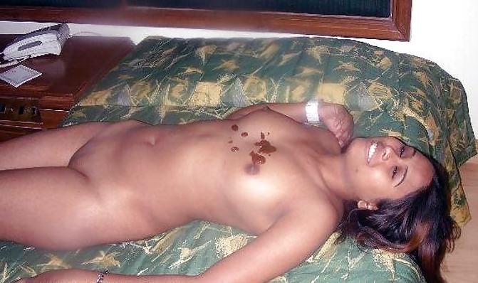 19P Indian teen with honey