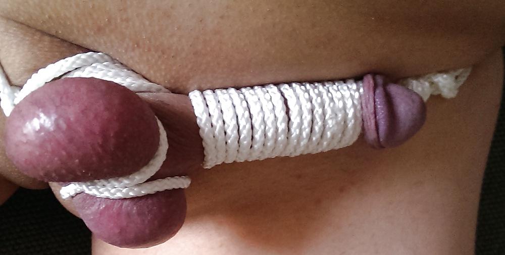 9P Mein Schwanz in Bondage
