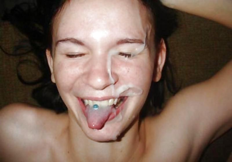 25P Sperm on Faces (and a few other places) 4