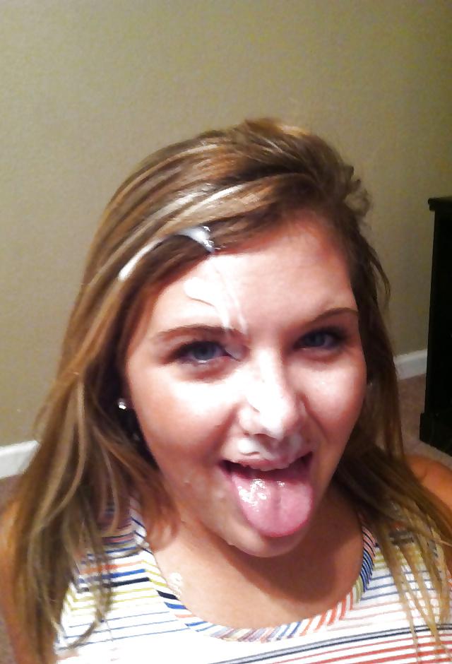 25P Sperm on Faces (and a few other places) 4