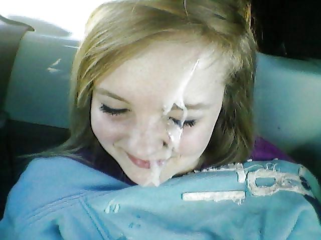 25P Sperm on Faces (and a few other places) 4