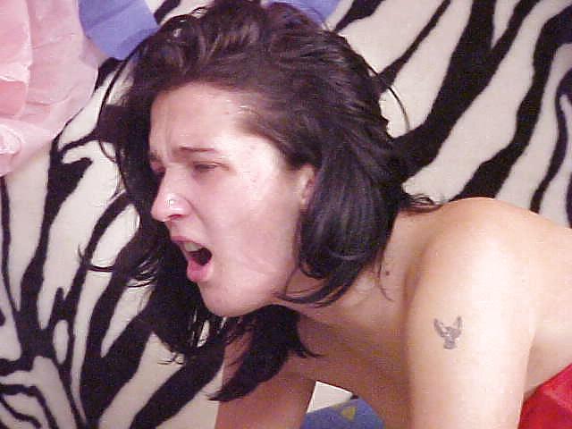 25P Natural big tits Alexa spanked by Steve