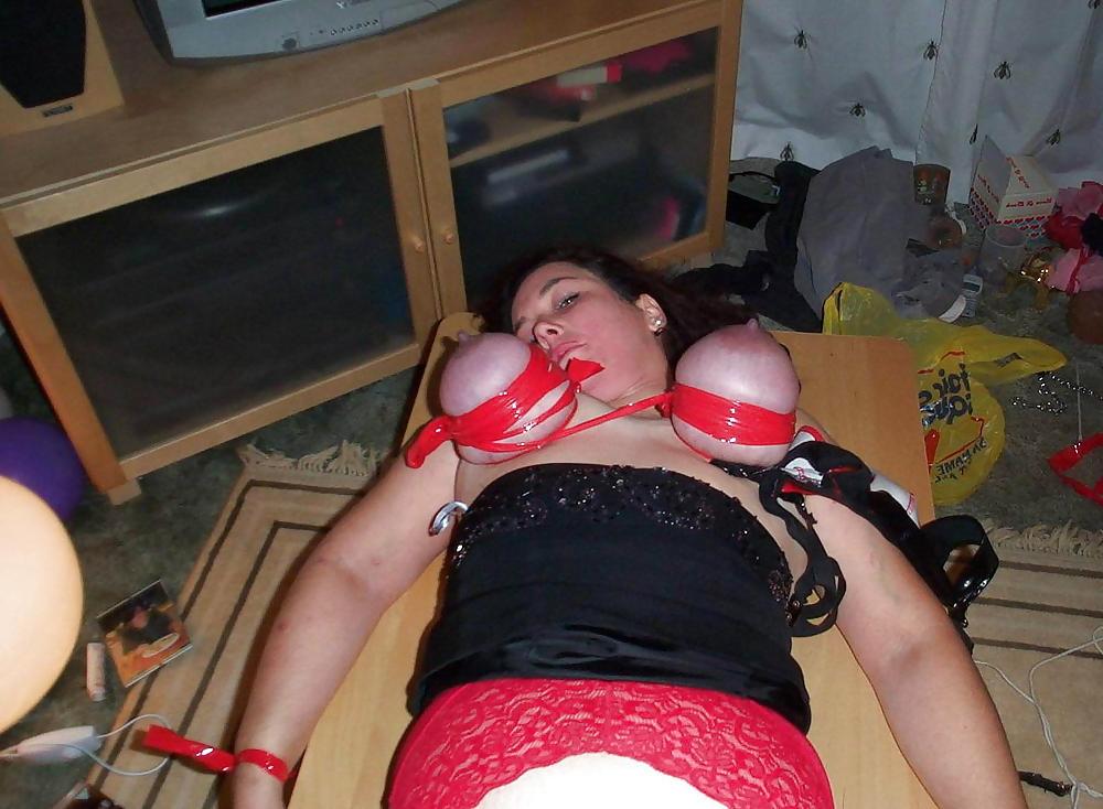 20P Breast Bondage #5