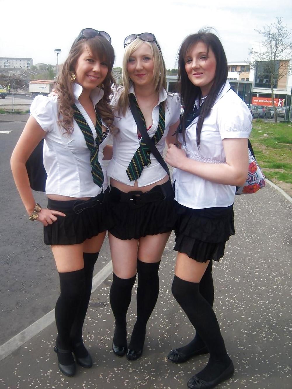 13P Teens in socks