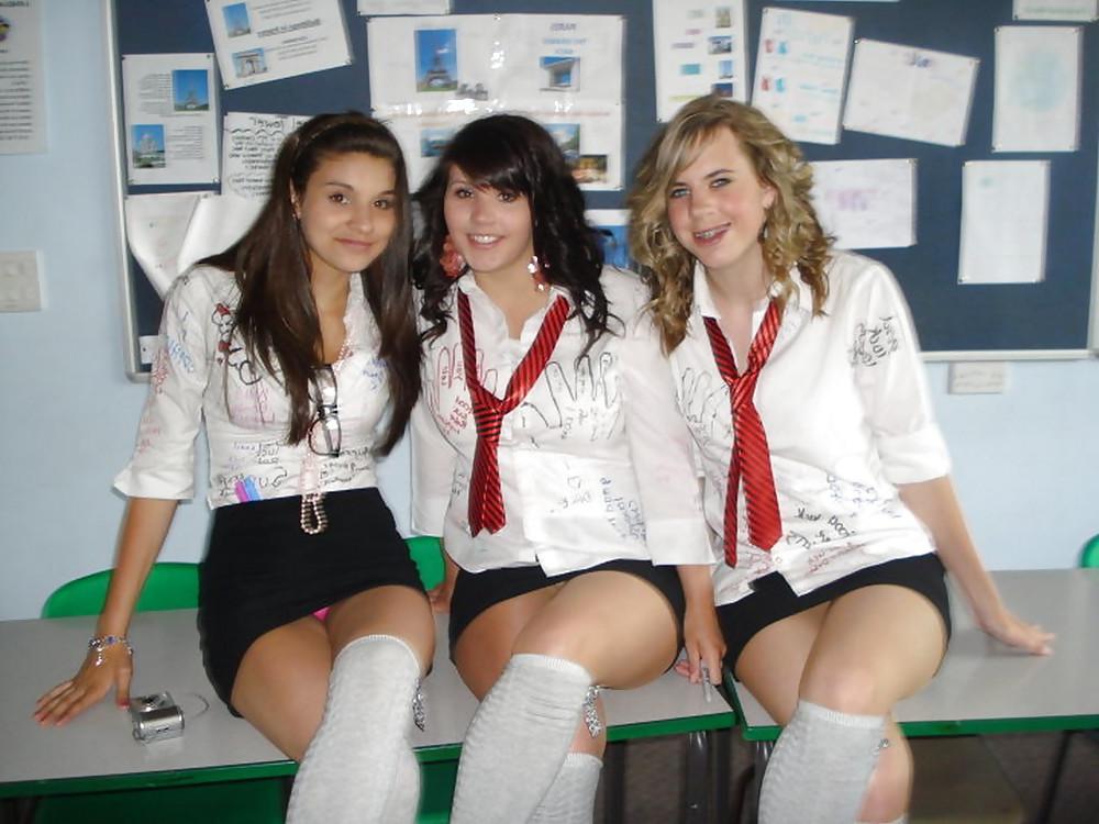 13P Teens in socks