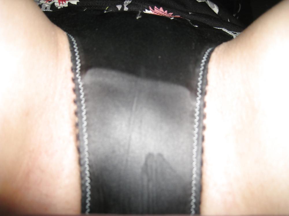 11P 10 - GF close-up panties, pussy