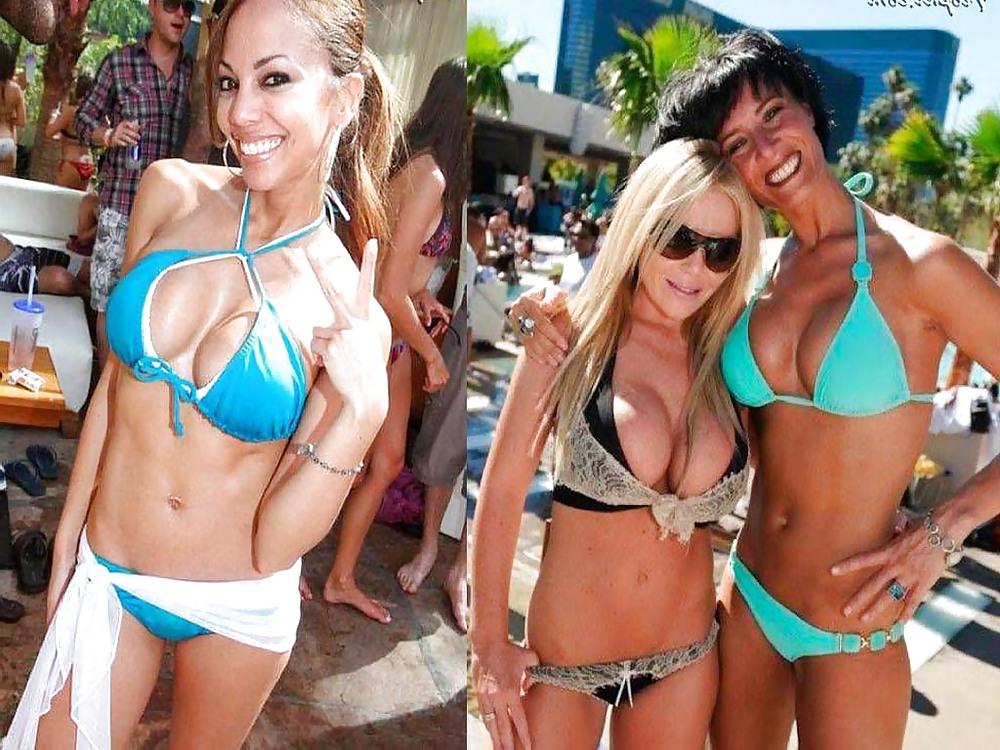 21P BIG BOOBS BUSTY BABES IN BRA PANTIES SHOW