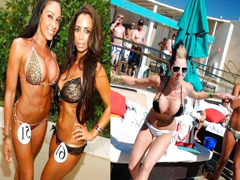 21P BIG BOOBS BUSTY BABES IN BRA PANTIES SHOW