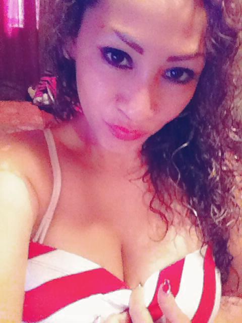25P Fat Mexican breasts bitch big boobs whore selfie cam shot