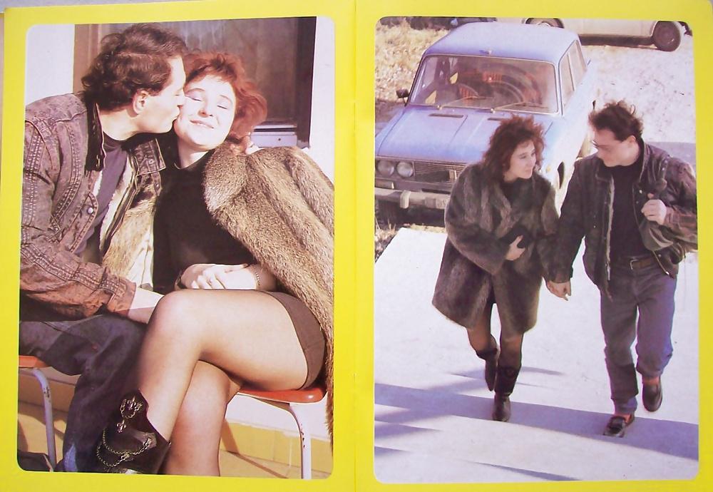 14P Hungarian retro magazina cca. 1990. + poster