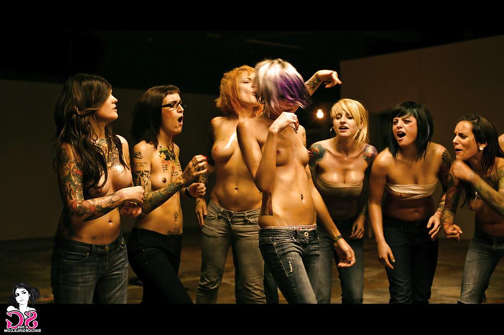 8P SuicideGirls - Girls Boxing Catfight - PunXXX