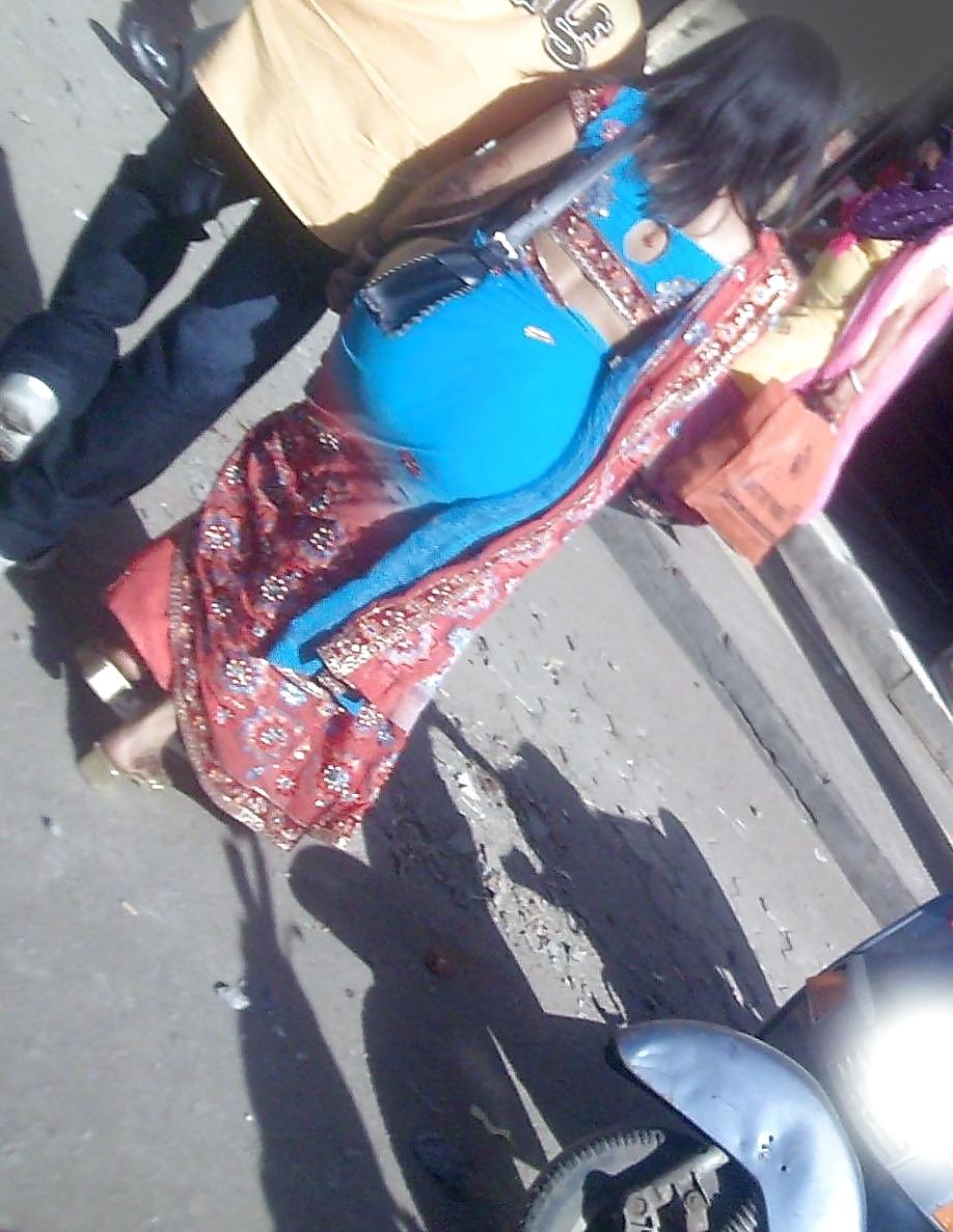9P Indian sari backs