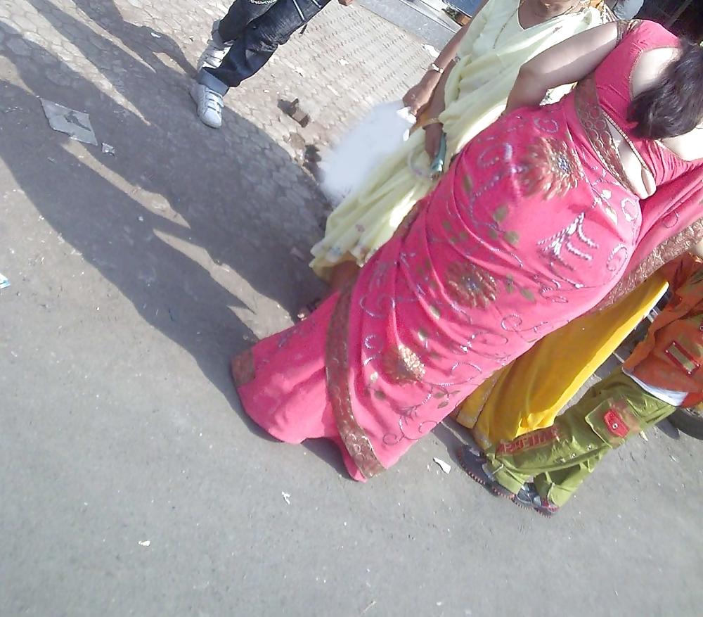 9P Indian sari backs