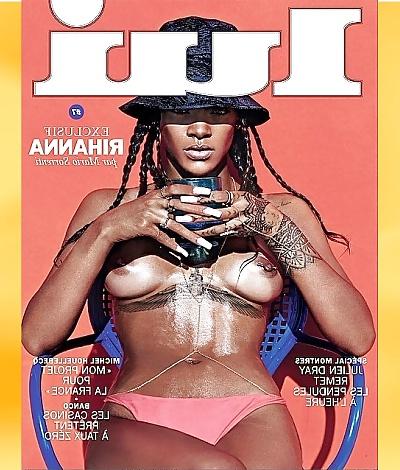 5P Rihanna nude photoshoot for LUI magazine