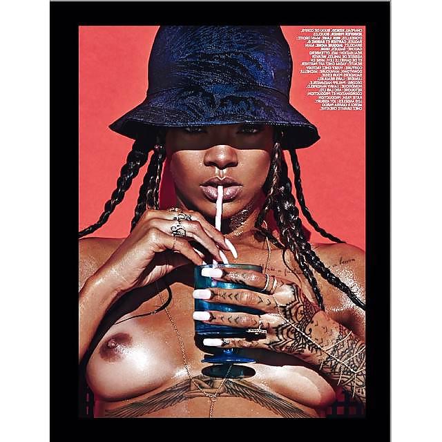 5P Rihanna nude photoshoot for LUI magazine