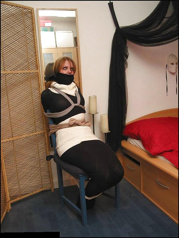 25P Wollstrumpfhosen, Pullover, Bondage