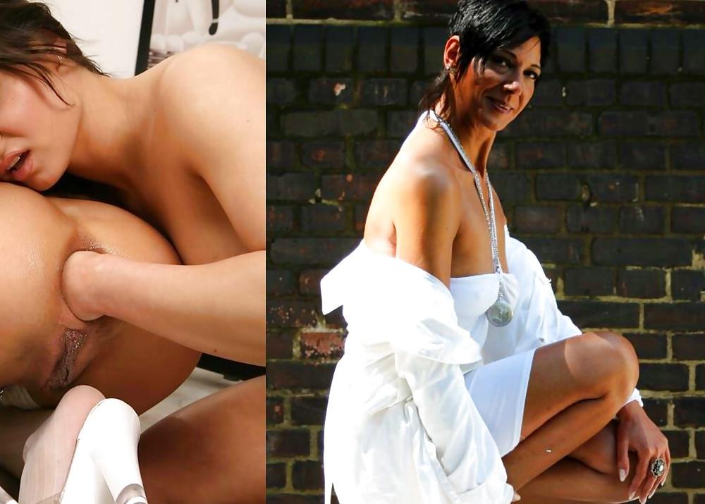 12P Sexy dressed undressed milf before after and bdsm